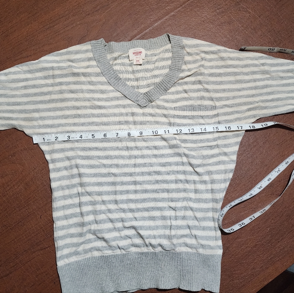 Striped V-Neck Sweater - Picture 5 of 6